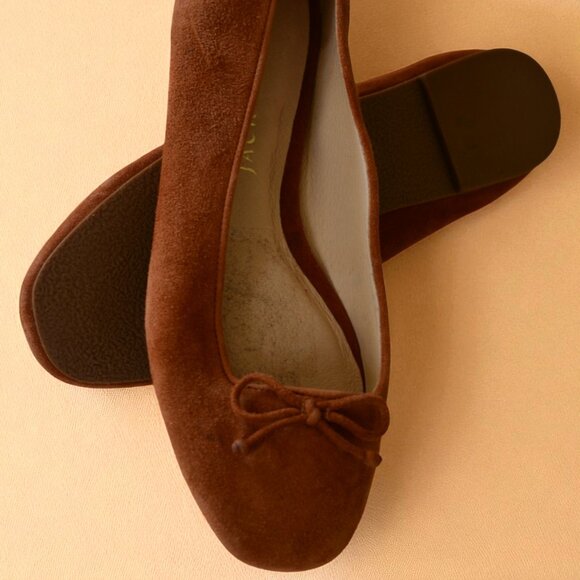 Jack Rogers Brown Suede Ballet Flats | Size 8.5 | New - Picture 5 of 7